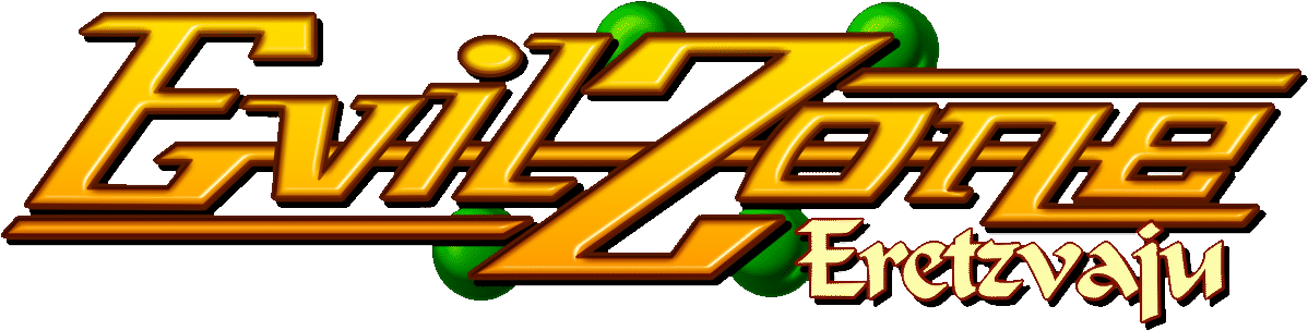 Evil Zone logo for Playstation